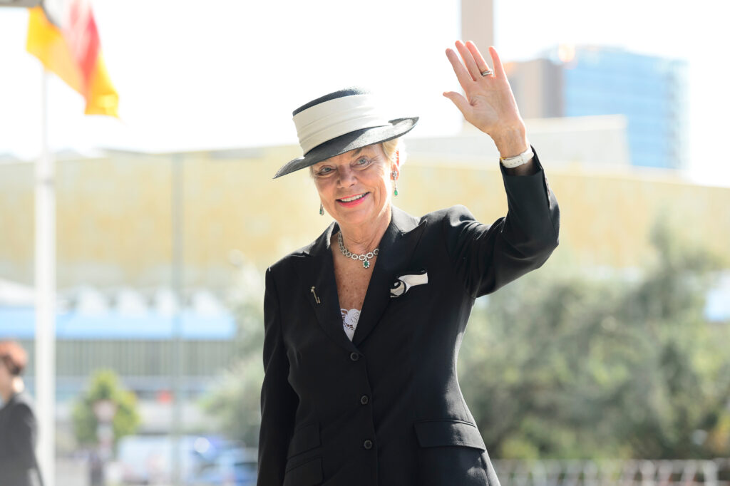 Witwe Barbara Scheel bei der Ankunft zum Staatsakt für Bundespräsident a.D. Walter Scheel in der Berliner Philharmonie/ 07.09.2016 / via Action press, Autoren: Ulkas, Michael